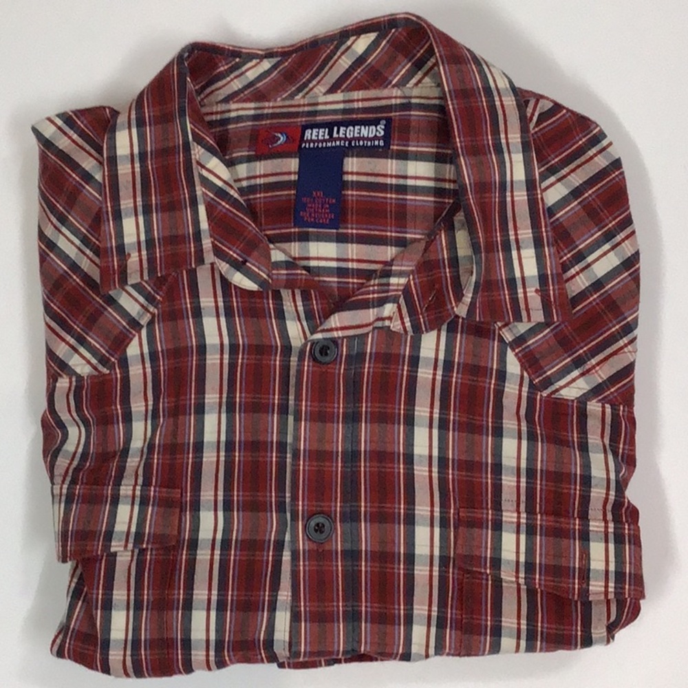 Reel Legend button down men’s shirt,NWOT